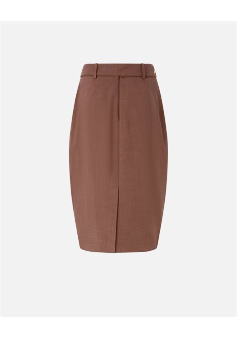 Gonna Pinko Edwena longuette aderente con cintura in tessuto panama PINKO | Gonna | 106449-A2W6L78