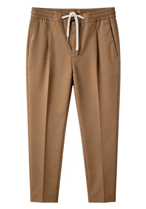 Pantalone PT Torino Superlight beige con coulisse PT TORINO | Pantaloni | CO-TSCNZA0CL10130