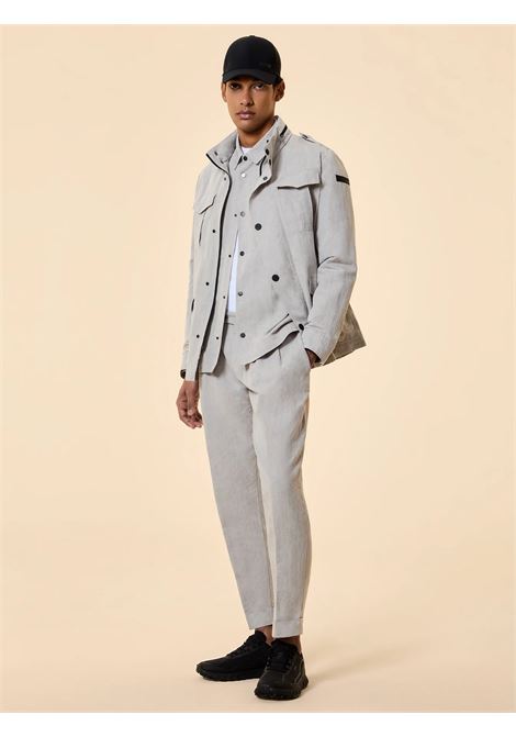 Giacca RRD Lynco Field Jkt in tela lino cotone con cappuccio nascosto RRD | Giubbini | 2603086