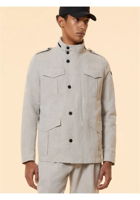 Giacca RRD Lynco Field Jkt in tela lino cotone con cappuccio nascosto RRD | Giubbini | 2603086