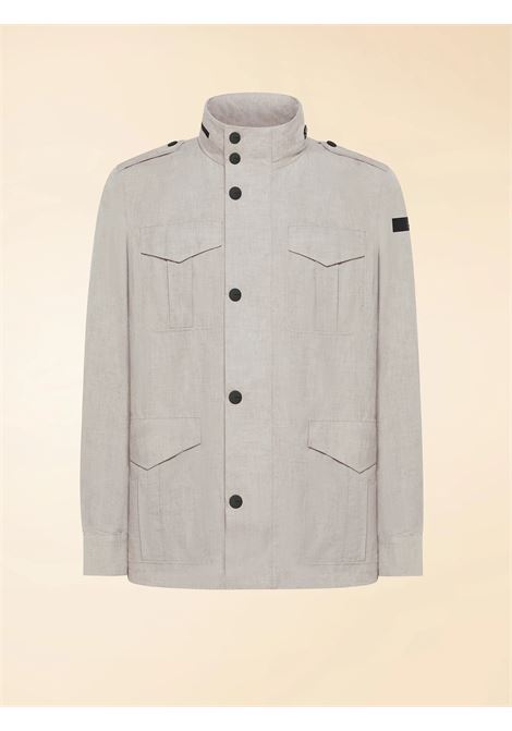 Giacca RRD Lynco Field Jkt in tela lino cotone con cappuccio nascosto RRD | Giubbini | 2603086