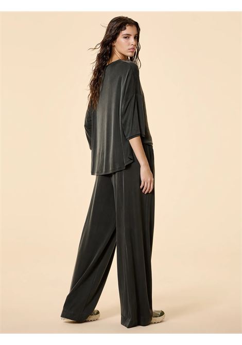 Cupro T-Box Women Shirty  Boxy cupro top with silky touch RRD |  | 2670920