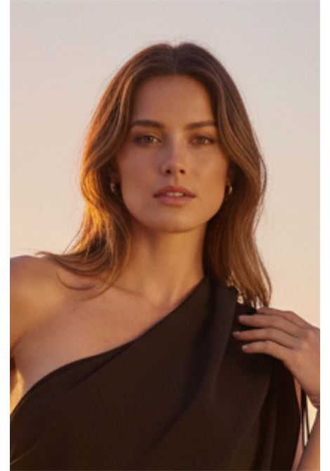 SEMICOUTURE Clara One-Shoulder Draped Silk-Blend Maxi Dress in Black SEMICOUTURE |  | S6SU30Y69-0