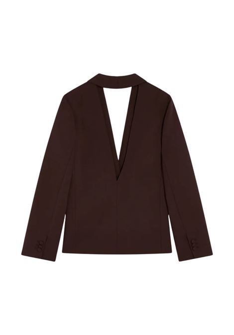 Giacca Semicouture Cipriana in fresco di lana da donna SEMICOUTURE | GIACCHE | Y6SI08V22-0