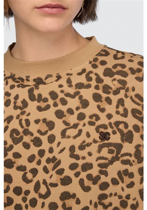 Semicouture Neva macula-print cotton T-shirt SEMICOUTURE |  | Y6SJ06MAC27