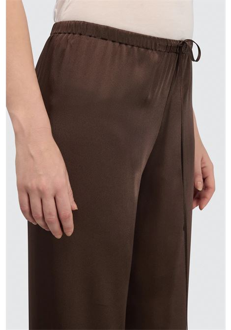 Semicouture Natalia satin trousers with drawstring SEMICOUTURE |  | Y6SM38V22-0