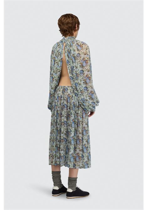 Abito Semicouture Naiara in viscosa stampata SEMICOUTURE | Abiti | Y6SS22FLW56