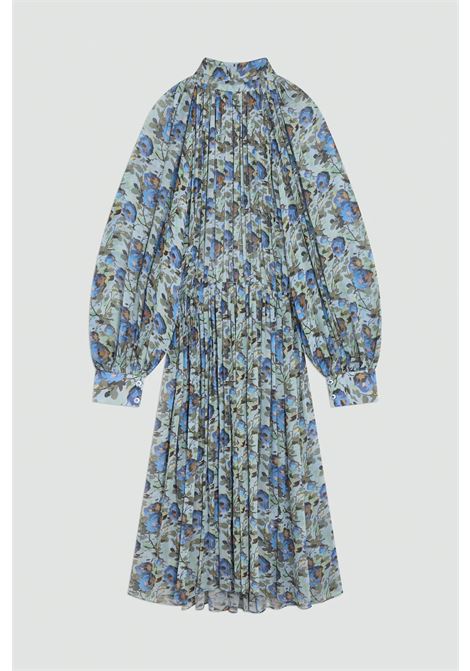 Abito Semicouture Naiara in viscosa stampata SEMICOUTURE | Abiti | Y6SS22FLW56