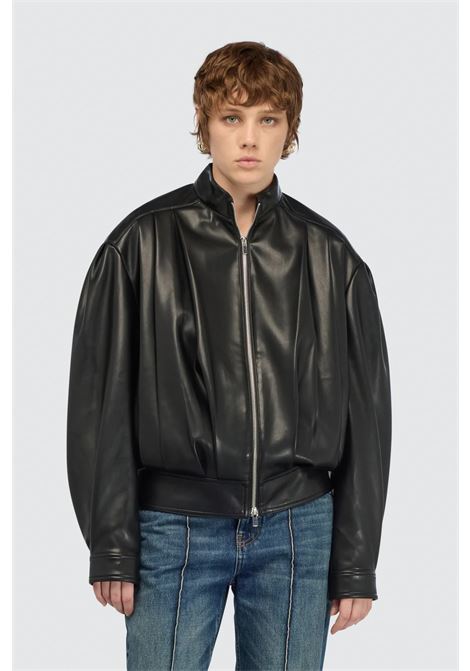 Giacca Semicouture Naia in similpelle effetto over SEMICOUTURE | GIACCHE | Y6ST30Y69-0