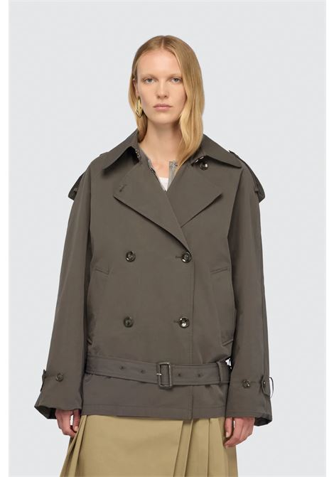 Giacca Semicouture Nadia in cotone nylon over SEMICOUTURE | Caban | Y6SW22S85-1