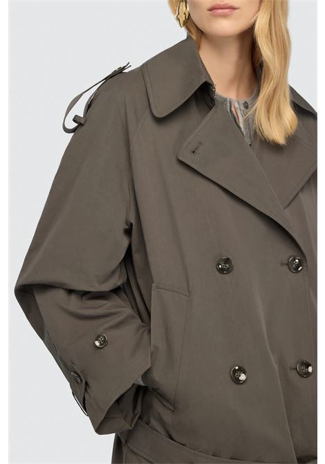 Giacca Semicouture Nadia in cotone nylon over SEMICOUTURE | Caban | Y6SW22S85-1