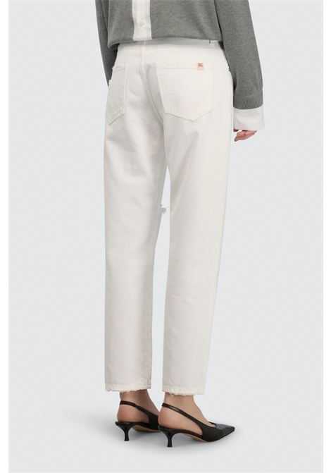 Jeans Semicouture Lucrecia gamba dritta con rotture SEMICOUTURE | Pantaloni | Y6SY07A01-0