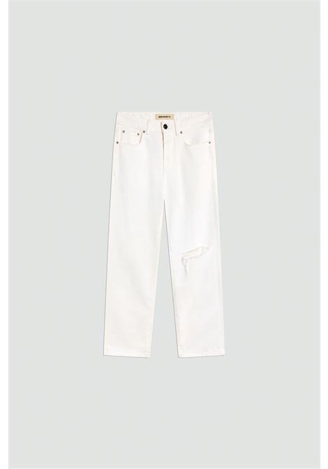 Jeans Semicouture Lucrecia gamba dritta con rotture SEMICOUTURE | Pantaloni | Y6SY07A01-0