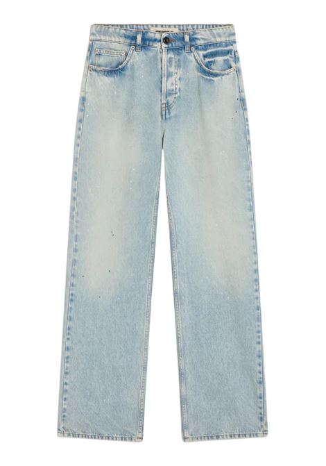 Jeans Semicouture Delma gamba ampia con pennellate SEMICOUTURE | Pantaloni | Y6SY40JNS05