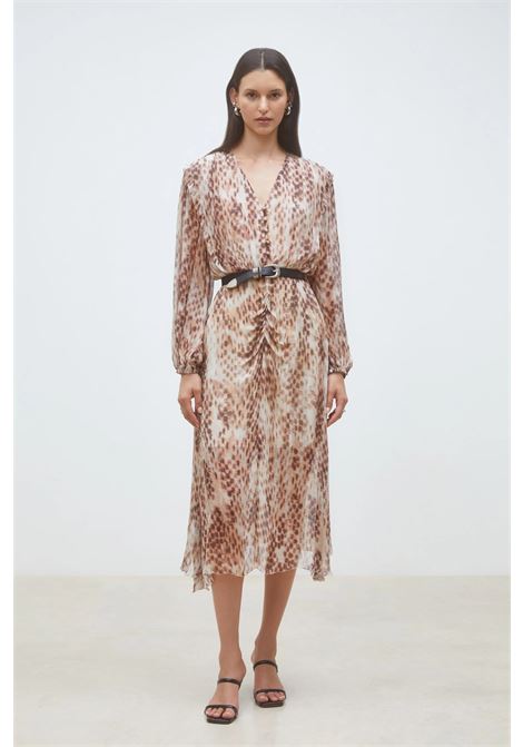 Suncoo Cindy long flowing FSC viscose leopard print dress SUNCOO |  | S26C0300806