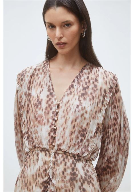 Suncoo Cindy long flowing FSC viscose leopard print dress SUNCOO |  | S26C0300806