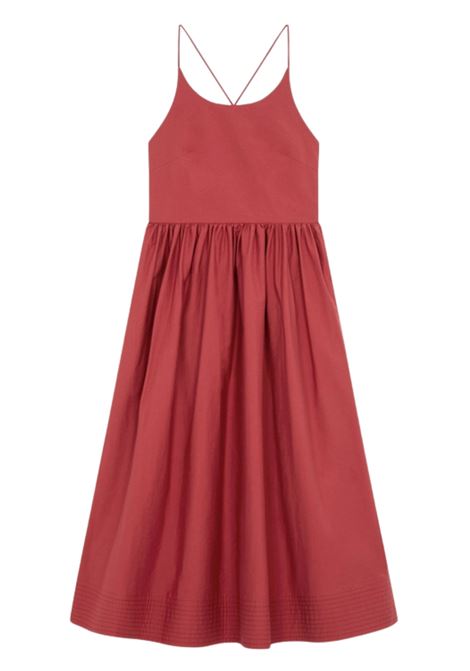 Suncoo Cover abito lungo schiena scoperta in popeline di cotone SUNCOO | Abiti | S26C0335251