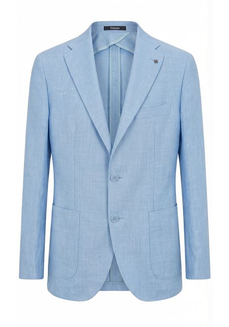 Giacca sartoriale azzurro chiaro Tagliatore in misto lana, seta e lino  Made in Italy TAGLIATORE | GIACCHE | 1SMC22K 440062I3225