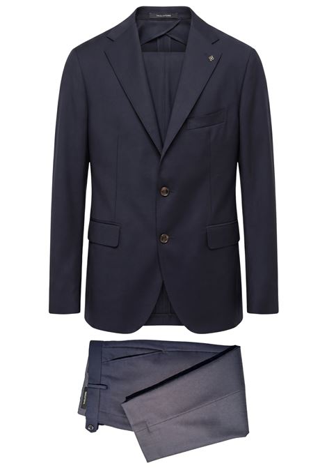 Abito sartoriale blu notte Tagliatore in lana vergine Super 110s  Made in Italy TAGLIATORE | Abiti | 2SMC22B01 070001B5713
