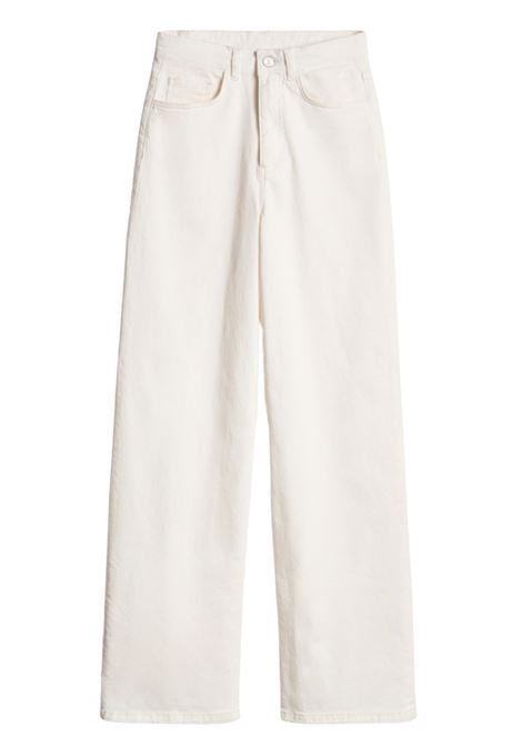 Jeans Vanessa Bruno - Modello Bilbao a Vita Alta e Gamba Larga - Denim Chiaro Vanessa Bruno | Pantaloni | 2HVA61-V04012124
