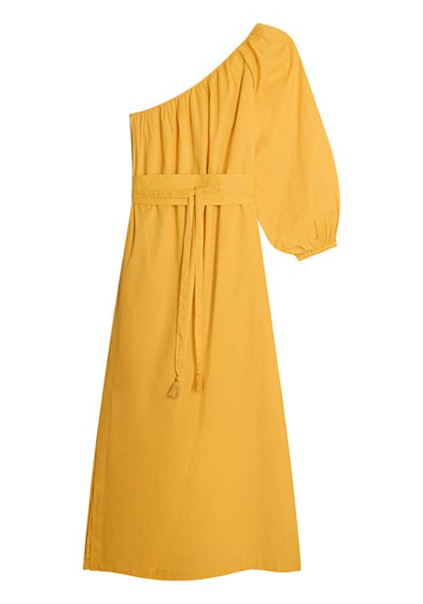 Vanessa Bruno Galentine Dress - Asymmetrical One-Shoulder Cotton Maxi Dress Vanessa Bruno |  | 4EVA42-V08866231